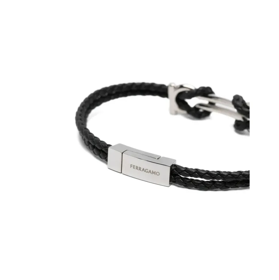 Gancini Plaque Bracelet