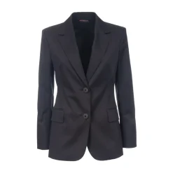 Giacca in gabardine di cotone stretch