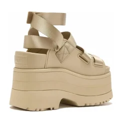 GoldenRise Platform Sandal