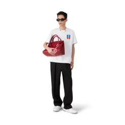 Gradient Casa Logo T-Shirt Biały