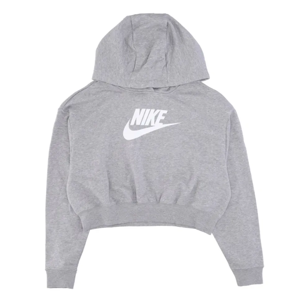 Graficzna Oversized Crop Hoodie
