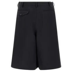 Herringbone Side-Zip Shorts