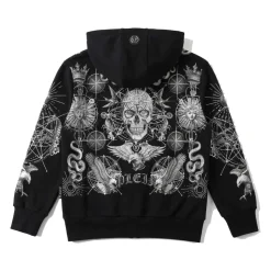 Hooded Zip Sweatshirt