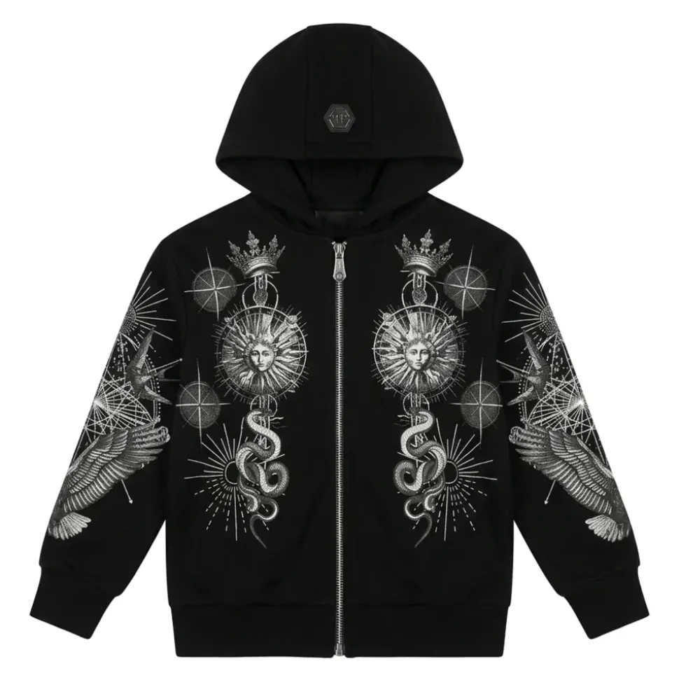 Hooded Zip Sweatshirt