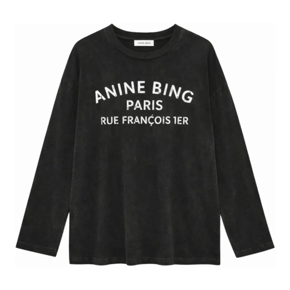 Ivan Long Sleeve Paris Stencil