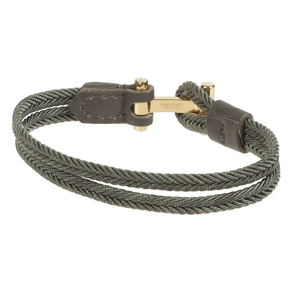 JM100-TLE001G Pleciona Bransoletka z Nylonu