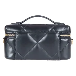Kira Diamond Quilt East-West Vanity Case