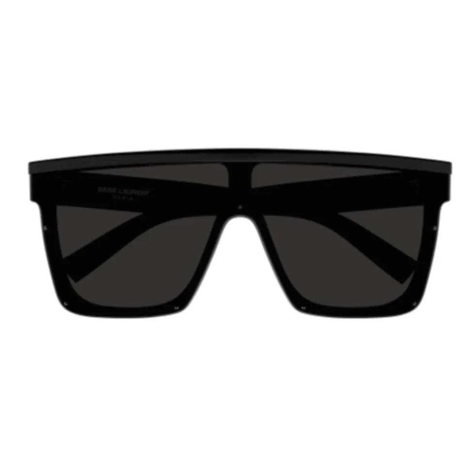 Klasyczne Czarne Okulary Przeciwsłoneczne SL 607