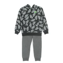 Komplet dresowy z polaru AOP + bluza z kapturem
