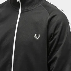 Kurtka sportowa w stylu retro z taśmą