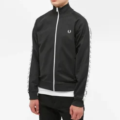 Kurtka sportowa w stylu retro z taśmą