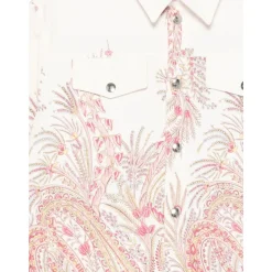 Kurtka z nadrukiem paisley