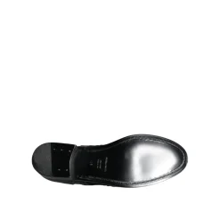 Kwiatowe Buty Skórzane Brogue Wingtip