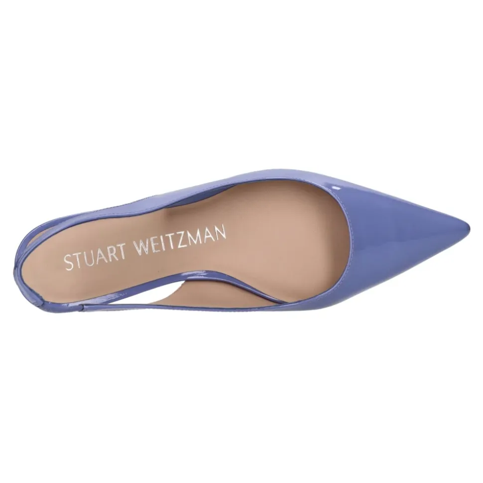 Lakierowane czółenka Slingback