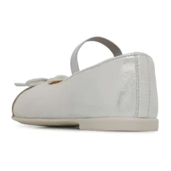 Laminated leather ballet flats CROISE' TIP