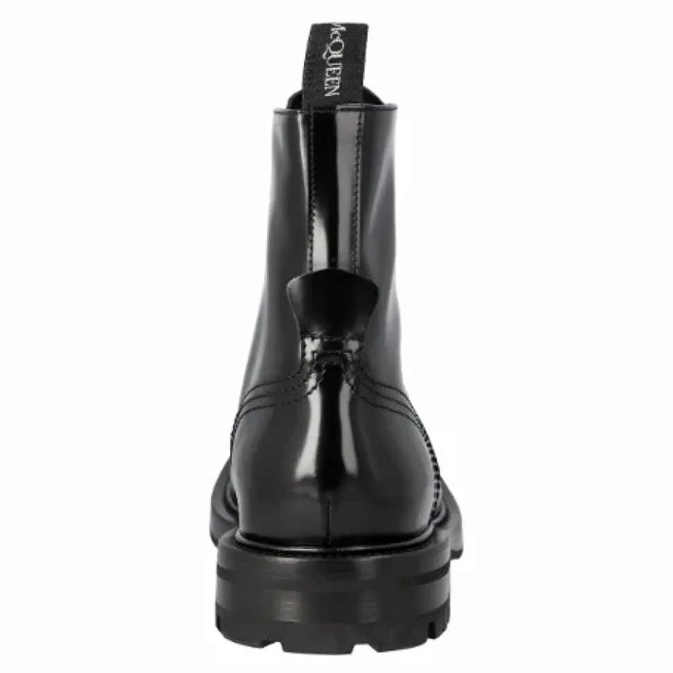 Leather boots