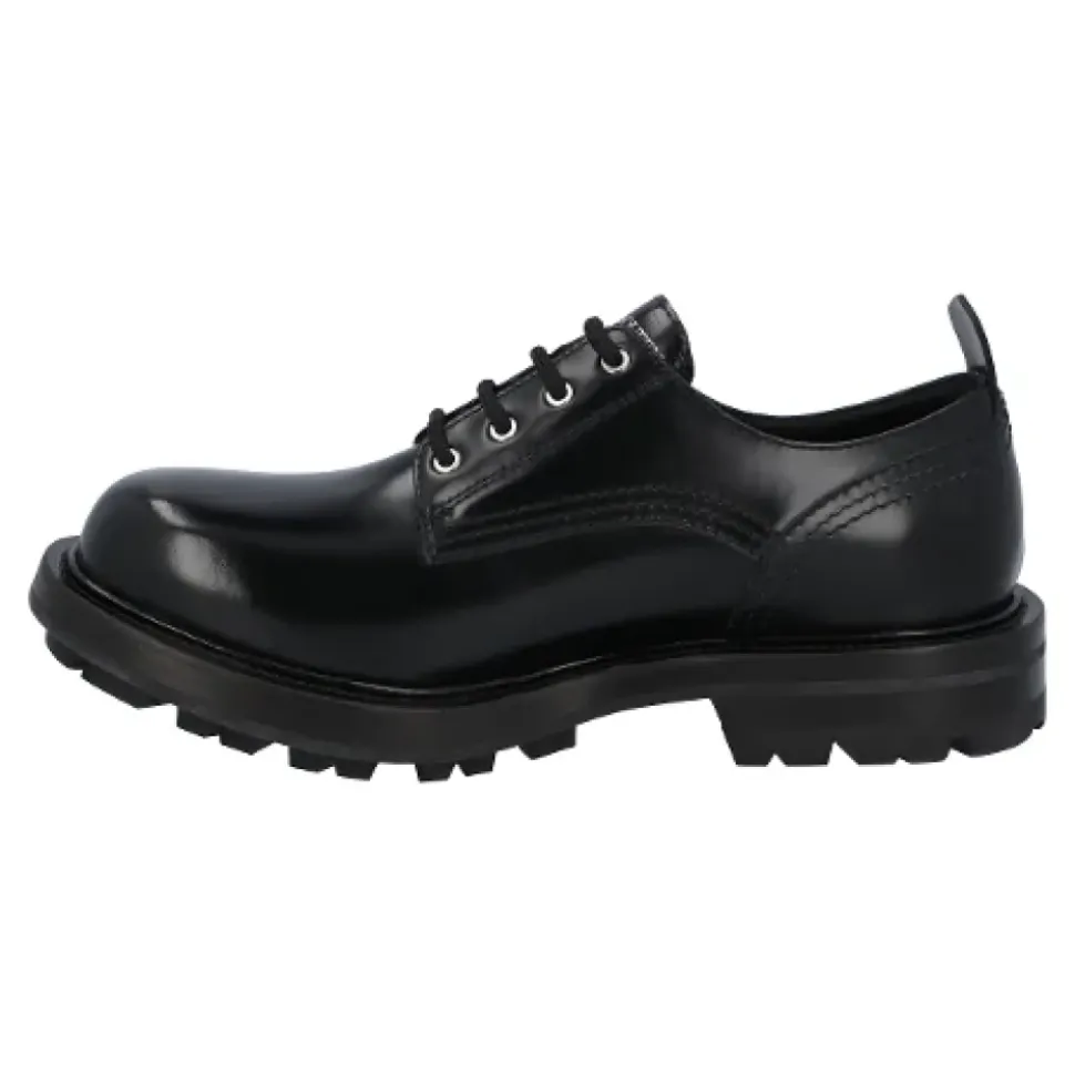 Leather flats