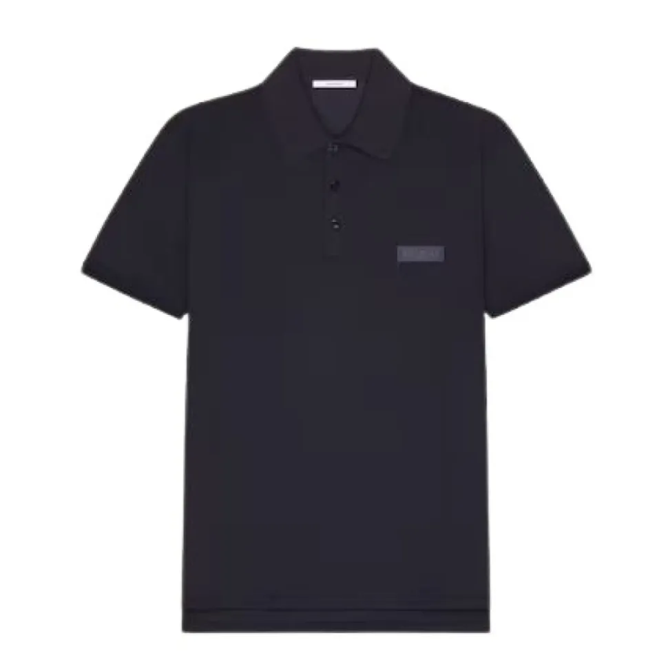 Logo Cotton Piqué Polo Shirt