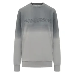 Logo Embroidery Gradient Sweatshirt