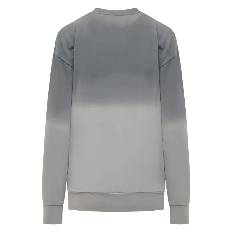 Logo Embroidery Gradient Sweatshirt