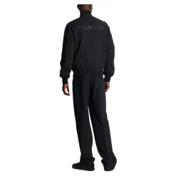 Logo Nylon Bomber Jacket