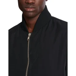 Logo Nylon Bomber Jacket