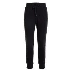 Logo Tape Fleece Garzata Spodnie Treningowe