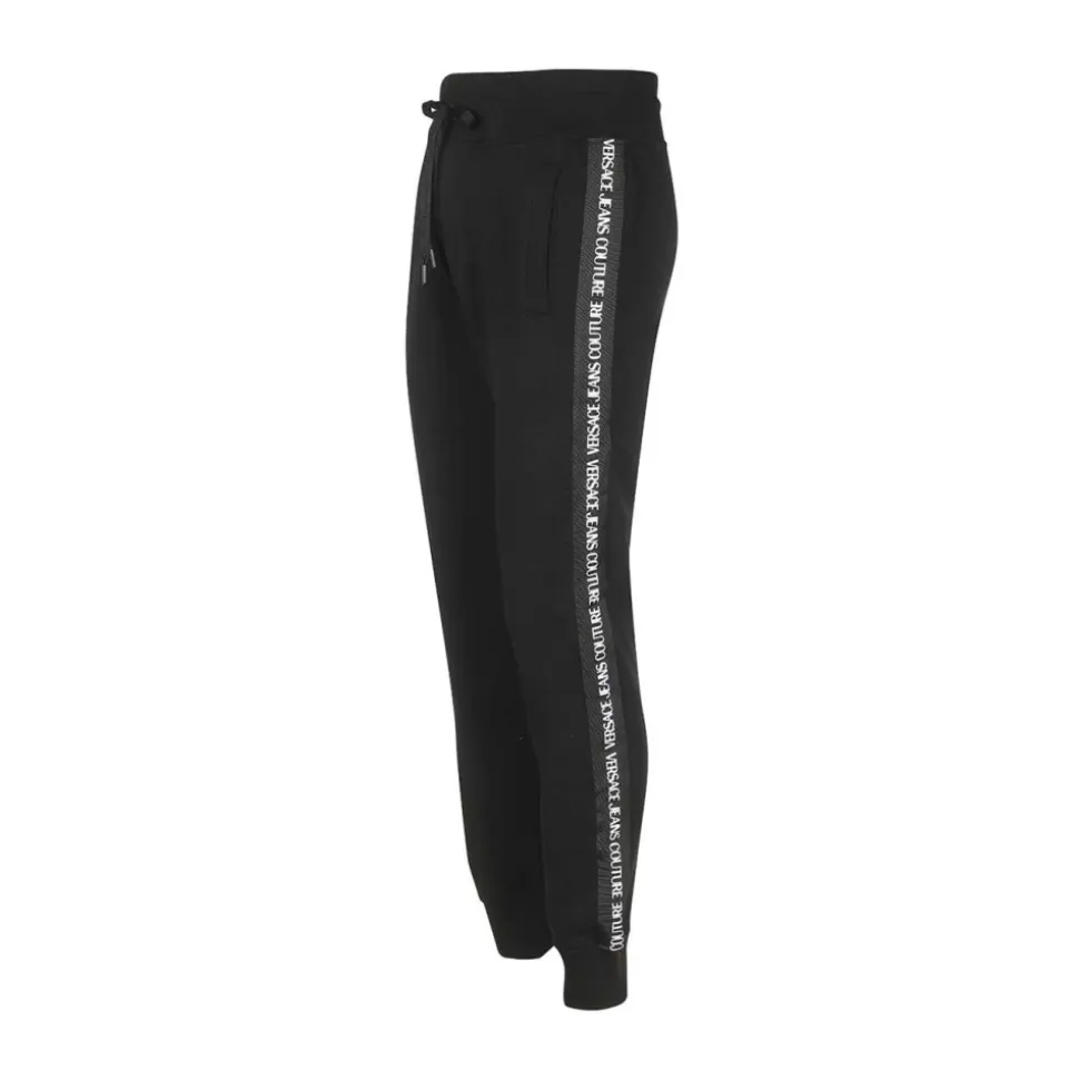 Logo Tape Fleece Garzata Spodnie Treningowe
