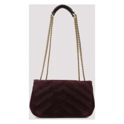 Loulou Small Suede Shoulder Bag
