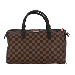 Mini Francuska Maszyna Torba Duffle Brązowa/Czarna