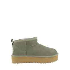 Mini Platform Zielone Buty Dziecięce