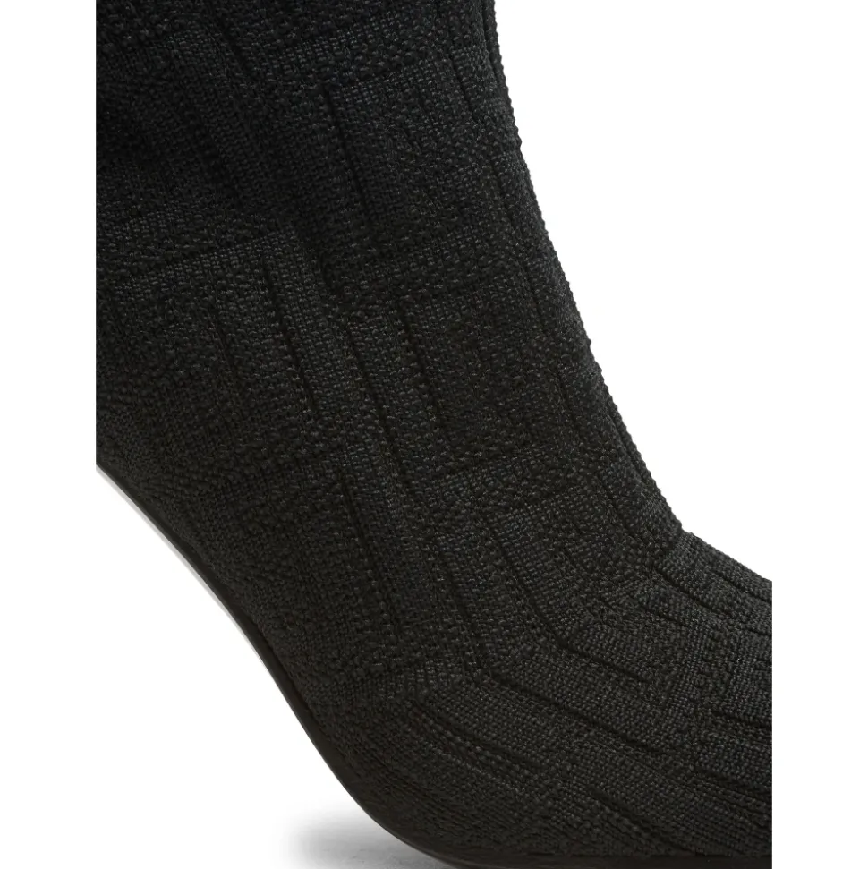 Moneta Mesh Kozaki za Kolano z Monogramem