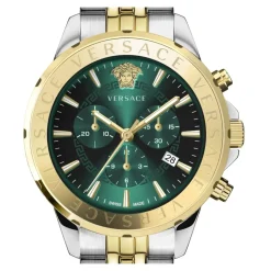 Męski Chronograf Signature Zegarek Zielony