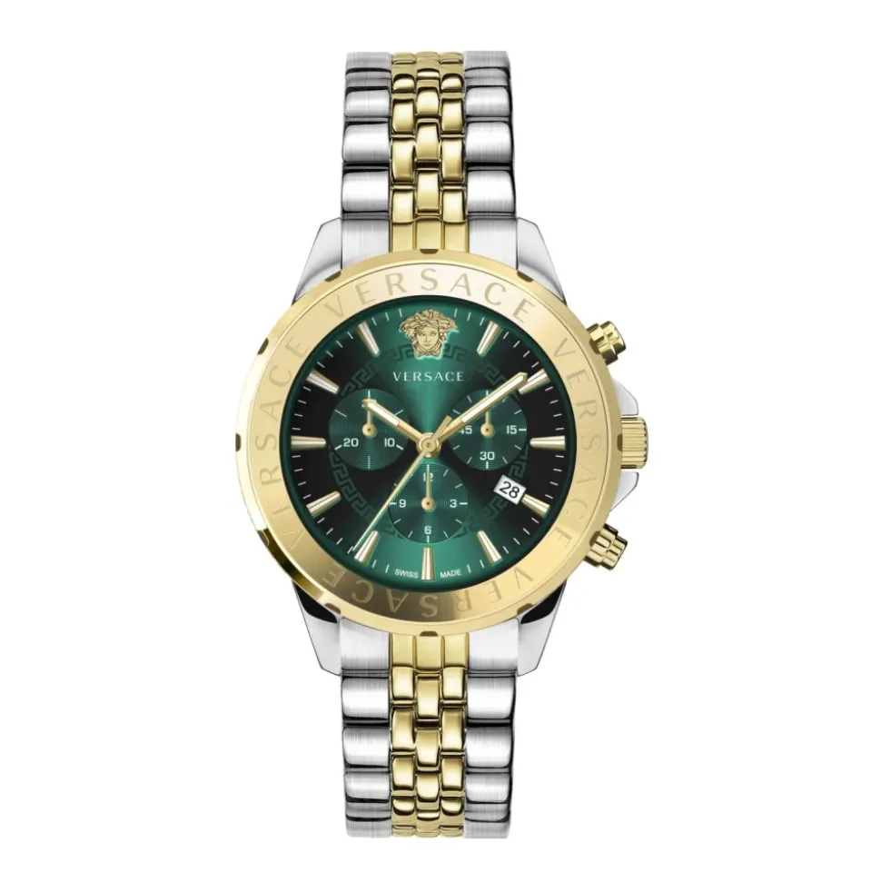 Męski Chronograf Signature Zegarek Zielony