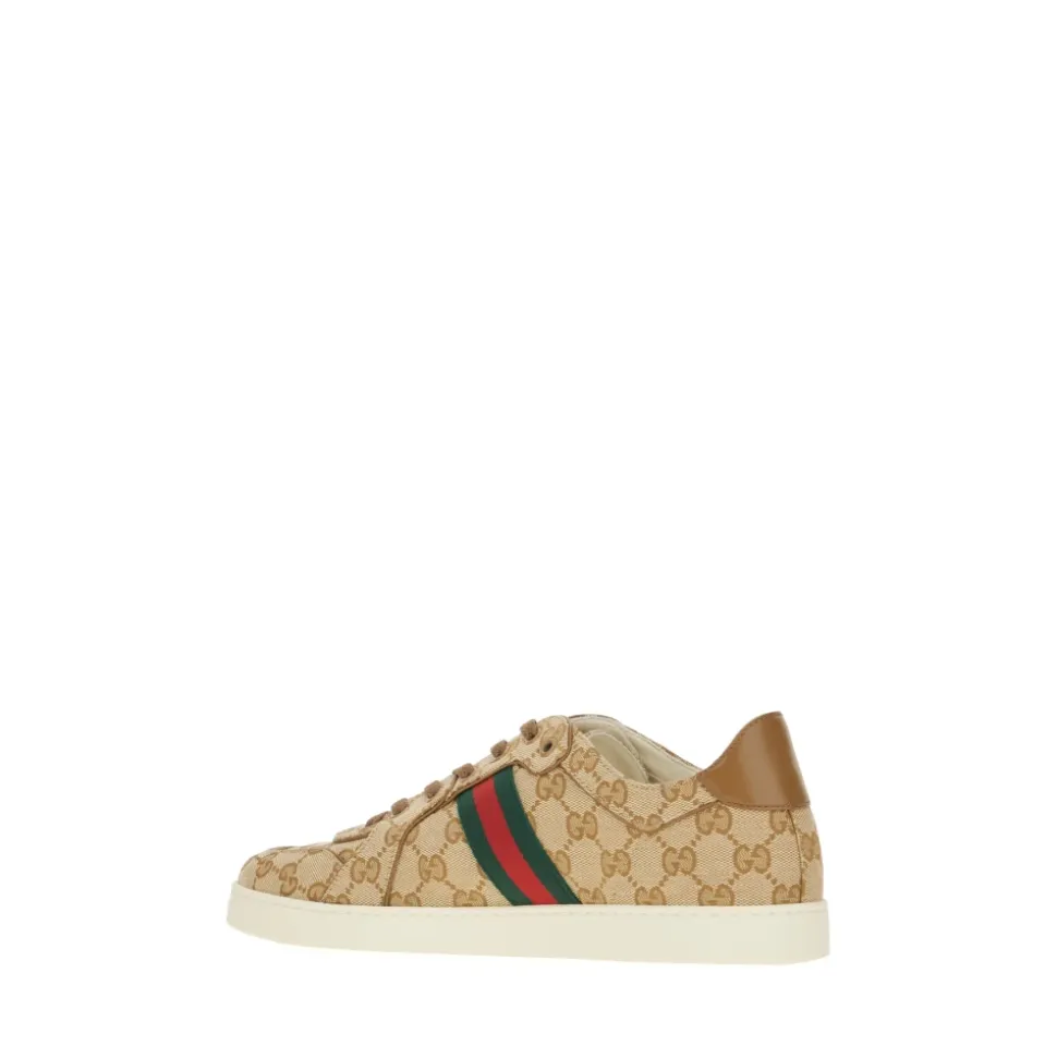Niskie sneakersy z elastycznego materiału