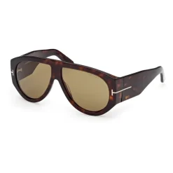 Okulary przeciwsłoneczne BRONSON Dark Havana/Zielony