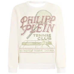 Open Back Sweatshirt Tennis Club