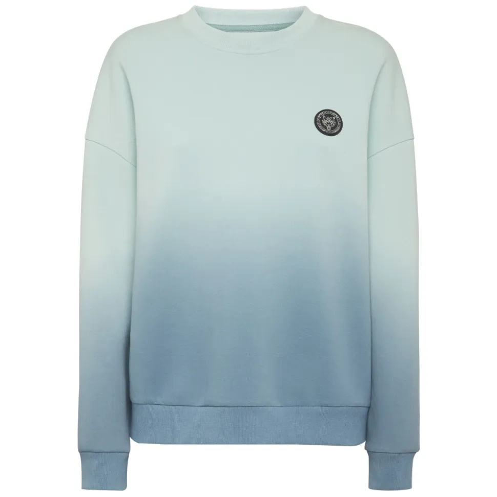 Oversize Bluza z Kapturem Degrade