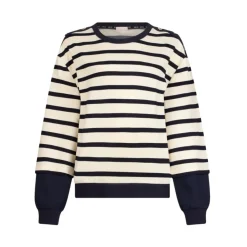 Pasiasta bluza dresowa