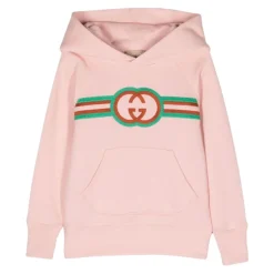 Pasiasty Sweter z Kapturem