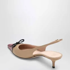Płaskie Slingback Buty