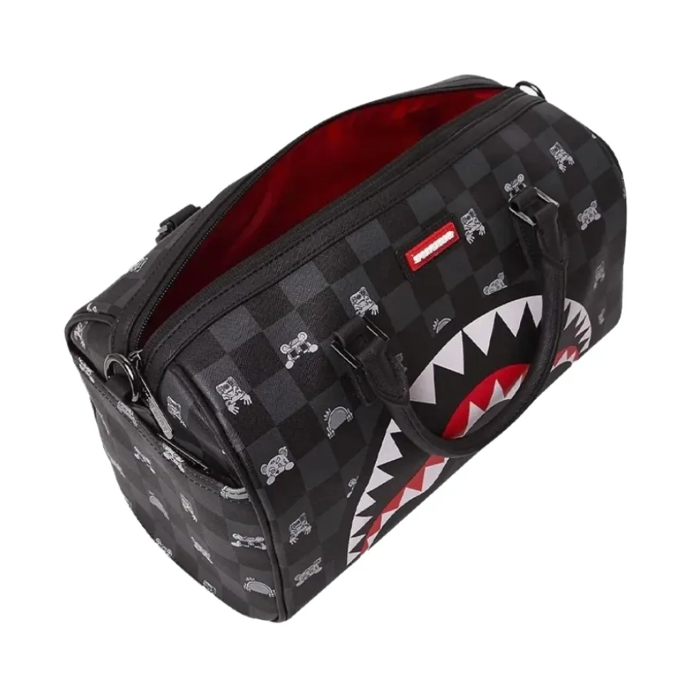 Peeking Character Check Mini Duffle