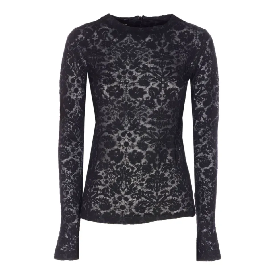 Pinko Sweaters Czarny