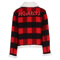 Plaid Flannel Shearling Jacket
