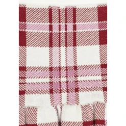 Plaid Ruffled Skirt