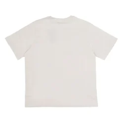 Podstawowy T-shirt sportowy w Brązowym/Białym