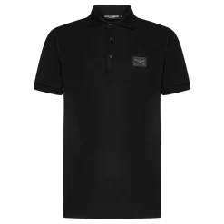 Polo z plakietką z logo