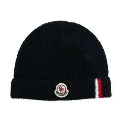 Prążkowana czapka beanie