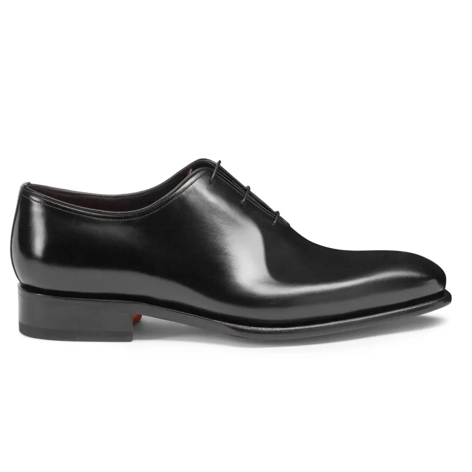 Skórzane buty oxford z jednym kawałkiem skóry