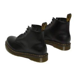 101 Smooth Boots - Klasyczne Docs z żółtymi szwami